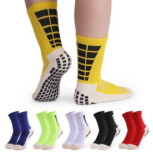 Men's Anti Slip Football Socks Compression Athletic Socks