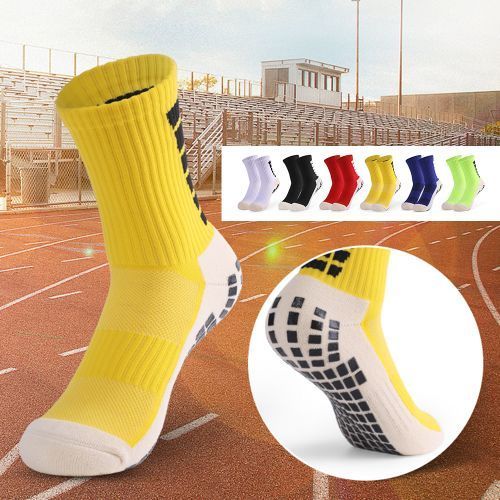 Men's Anti Slip Football Socks Compression Athletic Socks