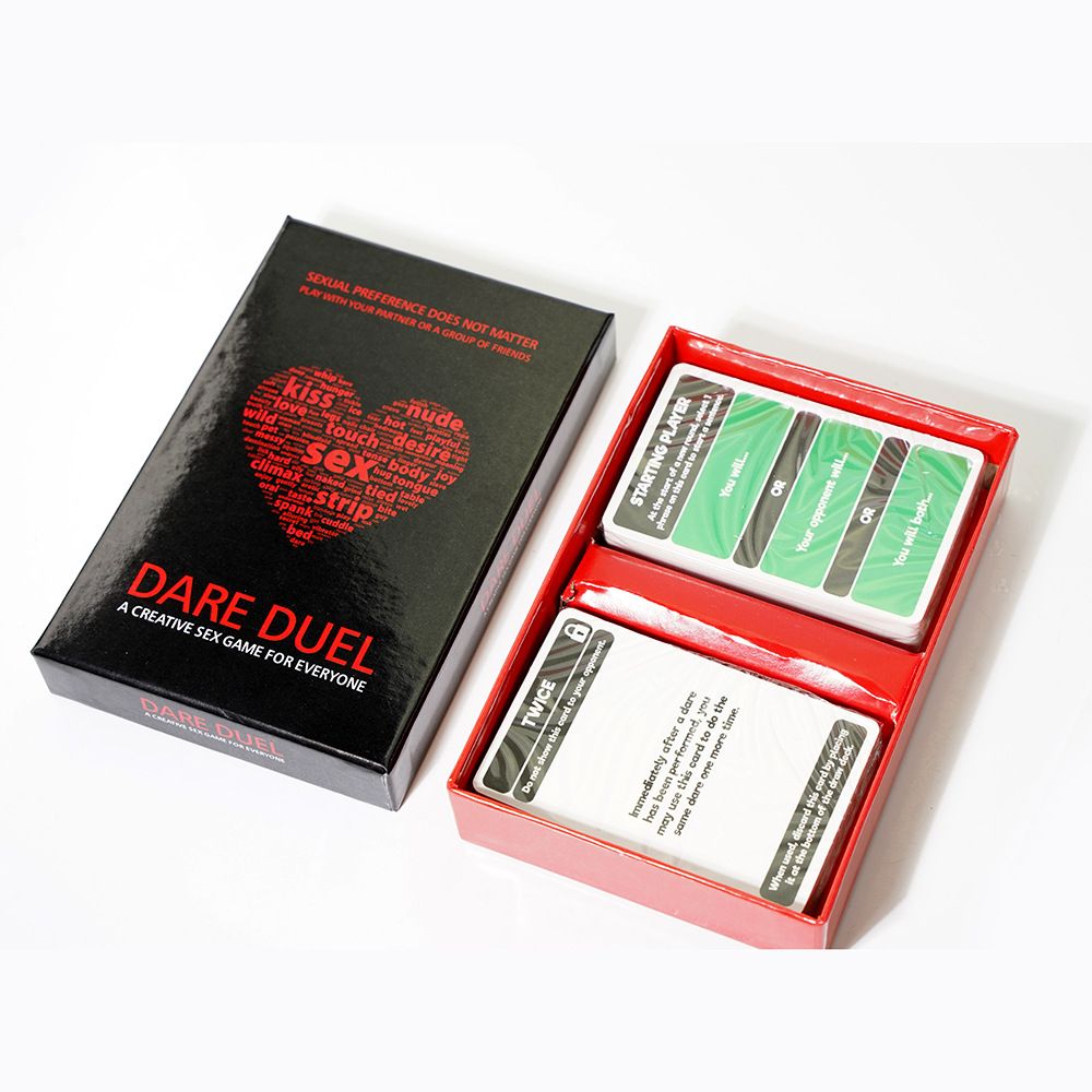 Sex Dare Naughty Kinky Game Card Adult Fun Parties Get-Together Dare Game Card