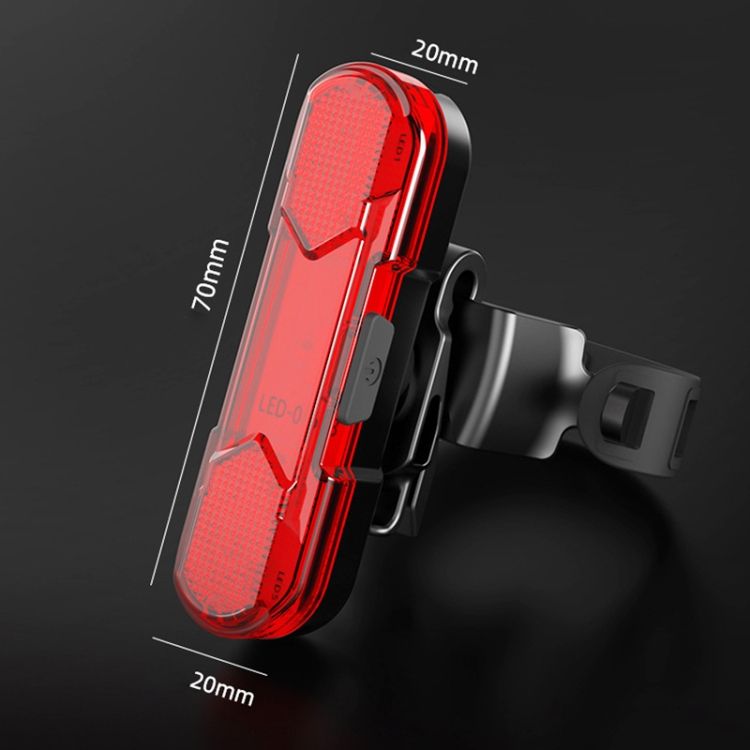 Bicycle USB Rechargeable Taillight LED Tail Lamp