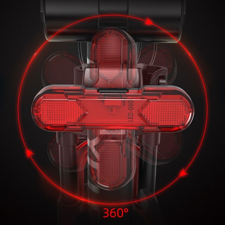 Bicycle USB Rechargeable Taillight LED Tail Lamp