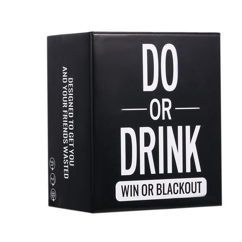 Do Or Drink Game Card Or Blackout Games For Adult Party