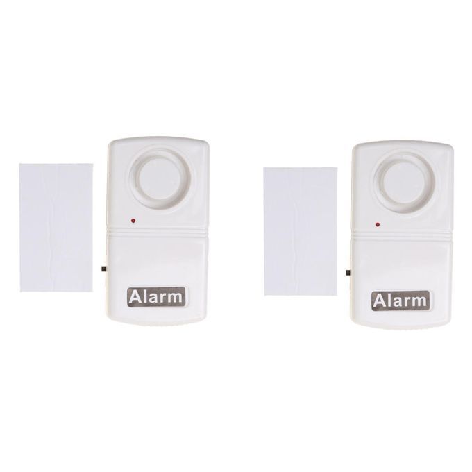 2 X Wireless Motion Sensor Home  Burglar Alarm With Loud 120