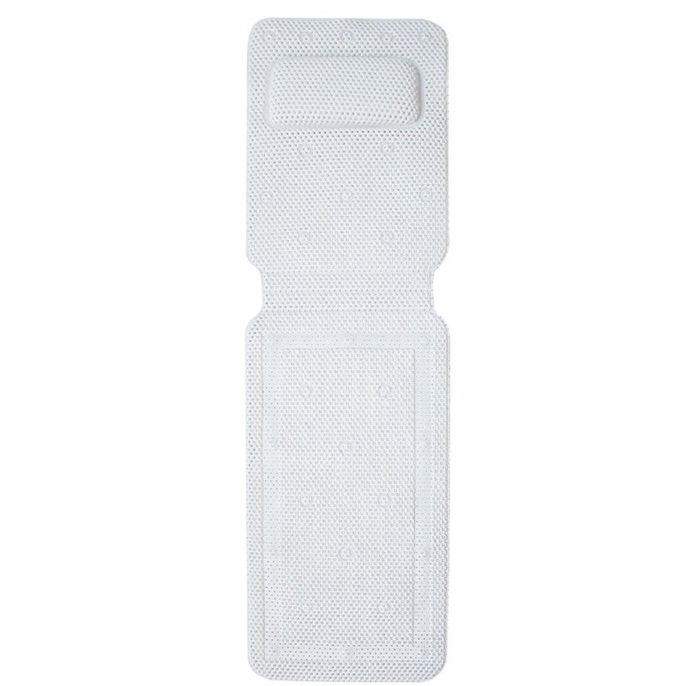 Non-Slip Bathtub Mat Pillow Hollw Out Waterproof Sponge