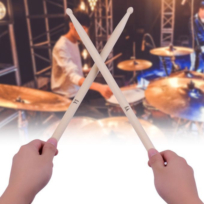 3 Pairs Of Type-5A Maple Drumsticks Drum Sticks With 1pc