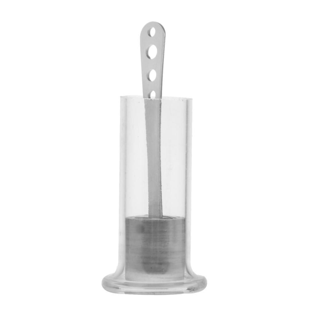 Glass Cylinder Metal Piston Replacement Flared End Piston