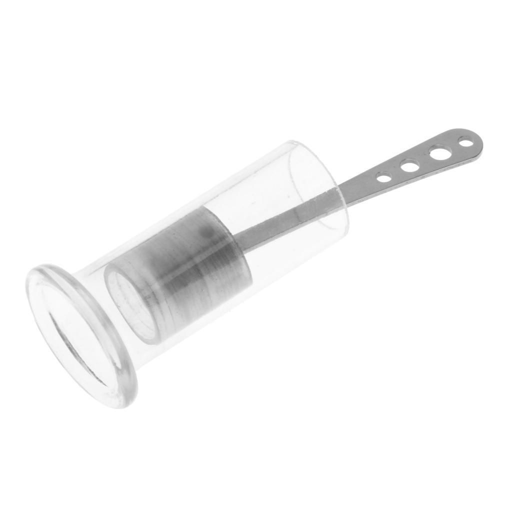 Glass Cylinder Metal Piston Replacement Flared End Piston