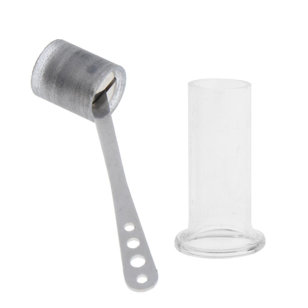 Glass Cylinder Metal Piston Replacement Flared End Piston