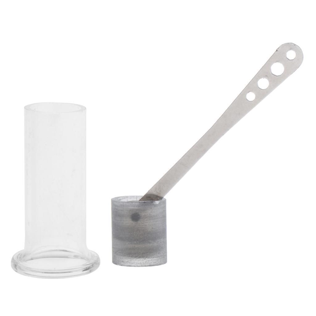Glass Cylinder Metal Piston Replacement Flared End Piston