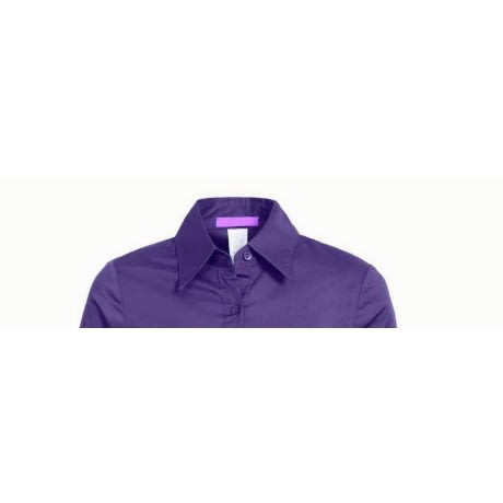 Ladies Formal Dress Shirt  - Purple