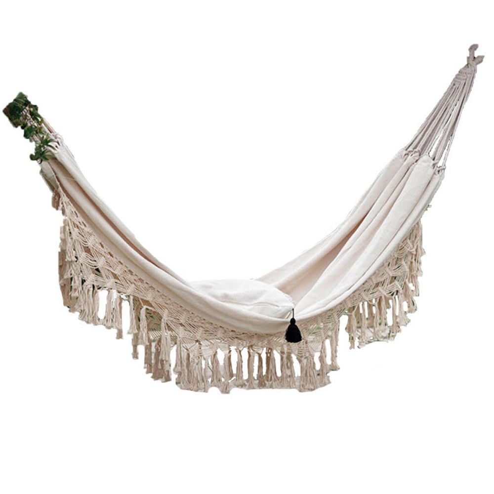 Large Brazilian Macrame Fringe 2 Person Double Deluxe