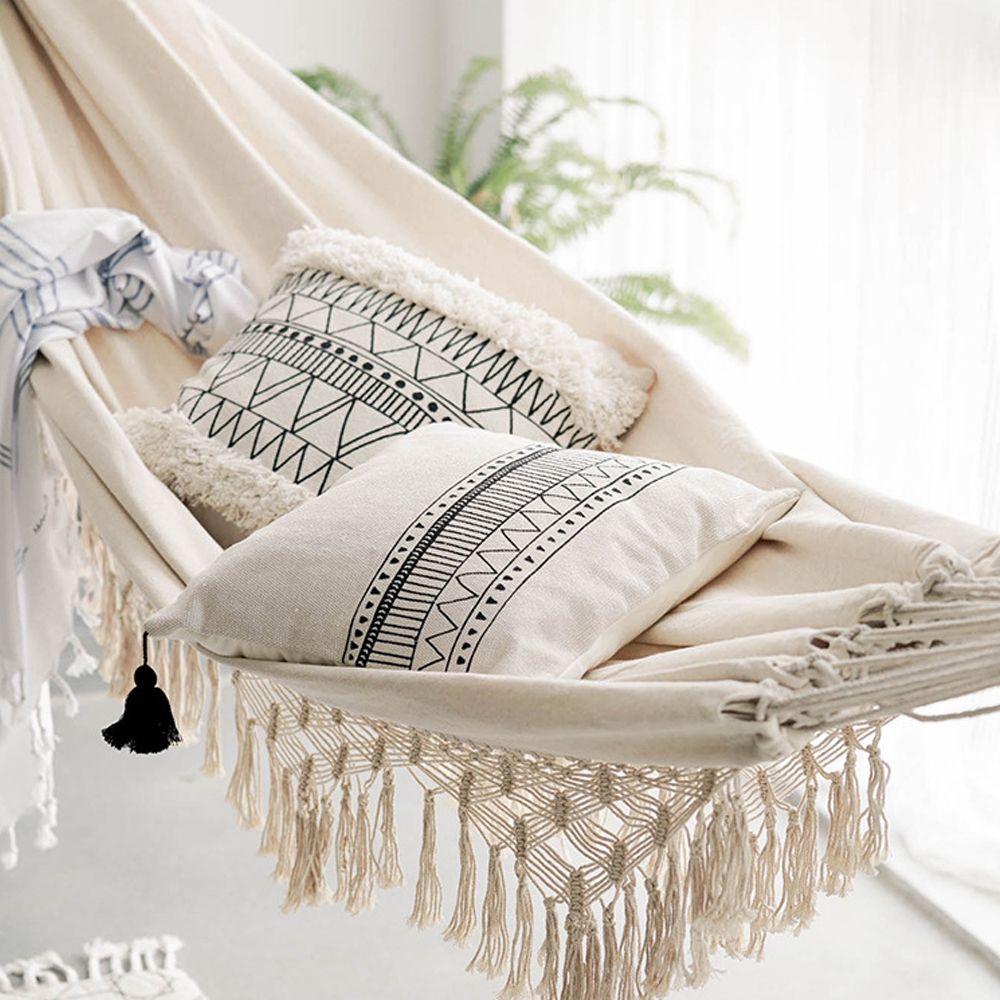 Large Brazilian Macrame Fringe 2 Person Double Deluxe