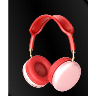 Wireless Headphone P8 - Red