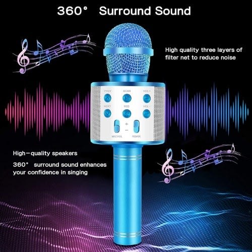 Professional Handheld Bluetooth Wireless Microphone
