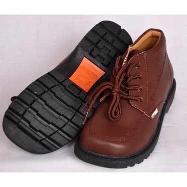 Boys School Shoes Med -95534 - Brown