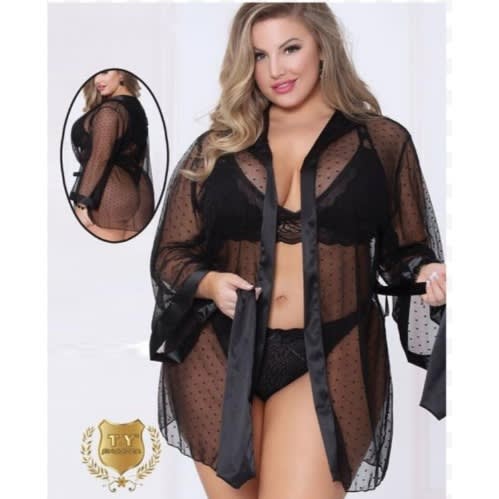 Lingerie Set For Plus Size