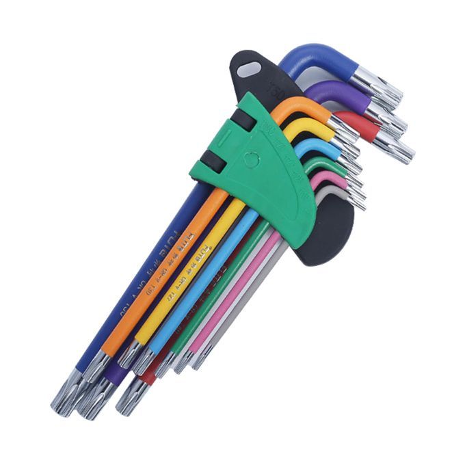 Ball End Hexagon Key Allen Wrench Coloured Hollow End Star  Long