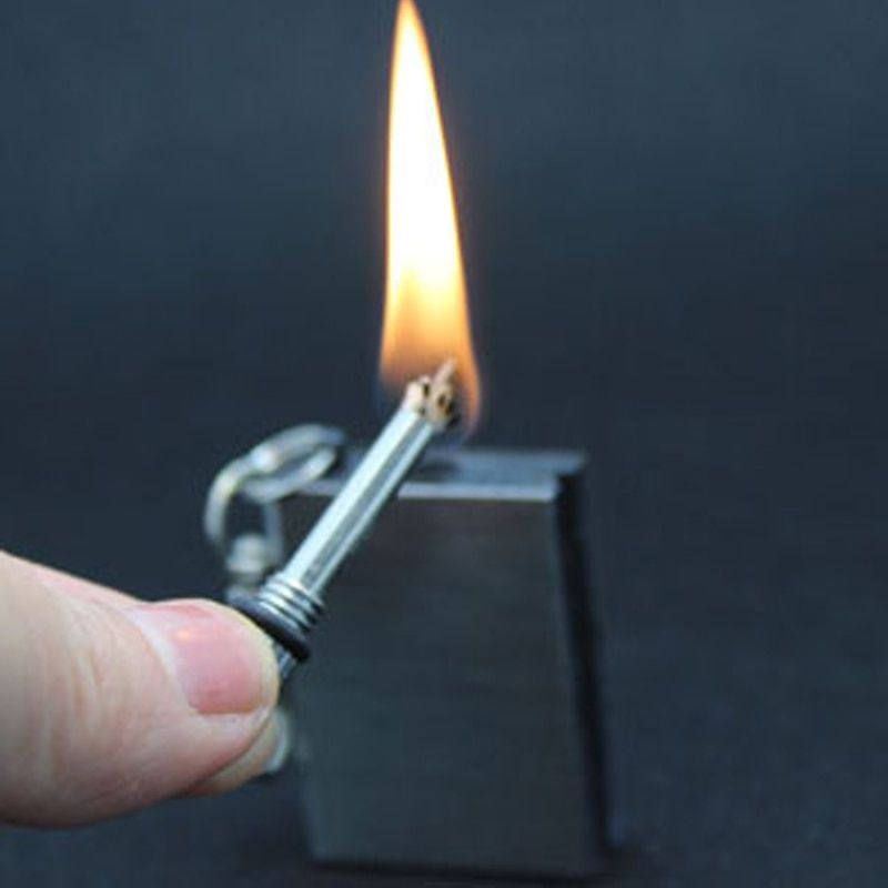 Creative Instant Emergency Flint Fire Starter Matches Flint Magnesium Striker Camping Kitchen Cigarette  Matches NO OIL