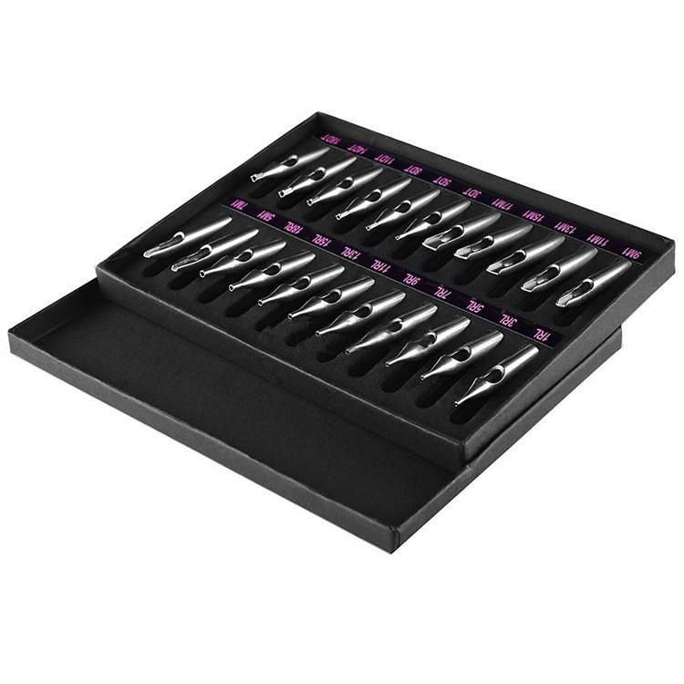 Tattoo stainless steel needle mouth set 22 PCs/set direct tattoo machine pedal hook line.