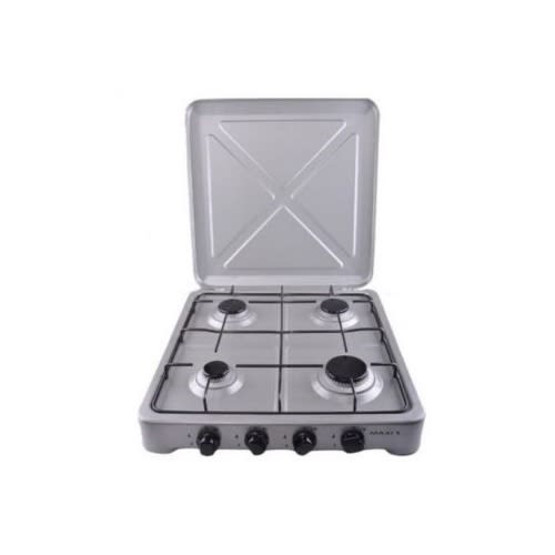 Table Top Gas Cooker - 4 Burner White