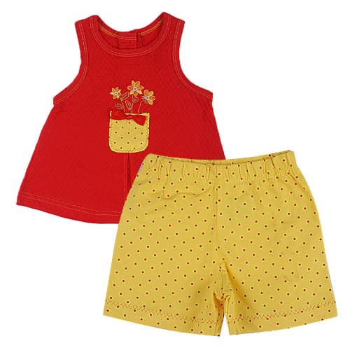 2 Pieces Outfit For Girls,Tank Top And Shorts