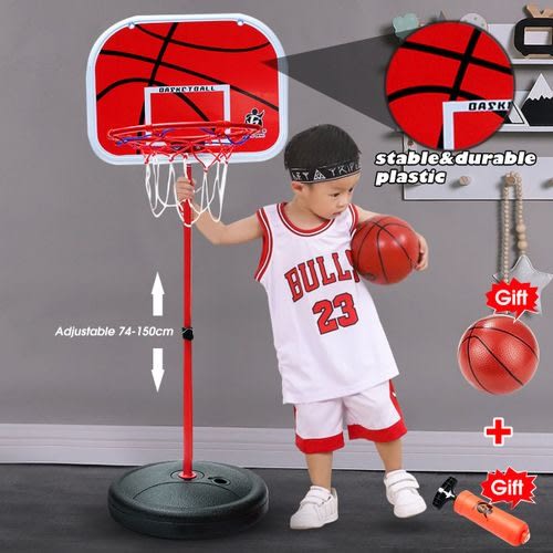 Adjustable Children's Basketball Stand.