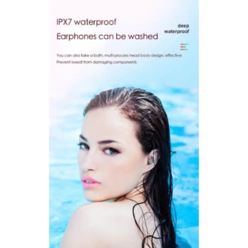 Evisu Fingerprint Wireless Bluetooth Earbuds With Powerbank And Water Resistant