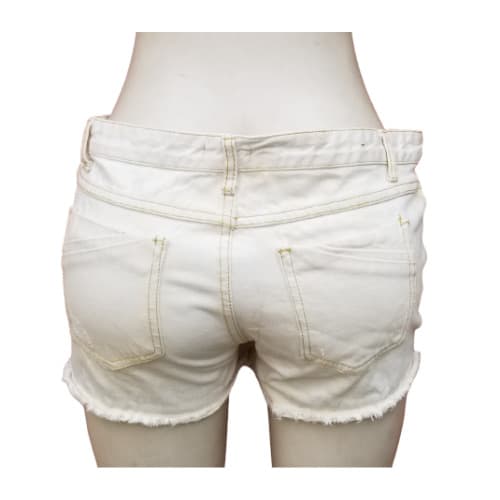 Ladies Casual Shorts -cream