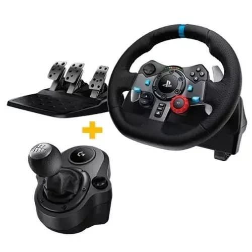 G29 Driving Force Racing Wheel + Driving Force Shifter For Ps4, Ps3 & Pc