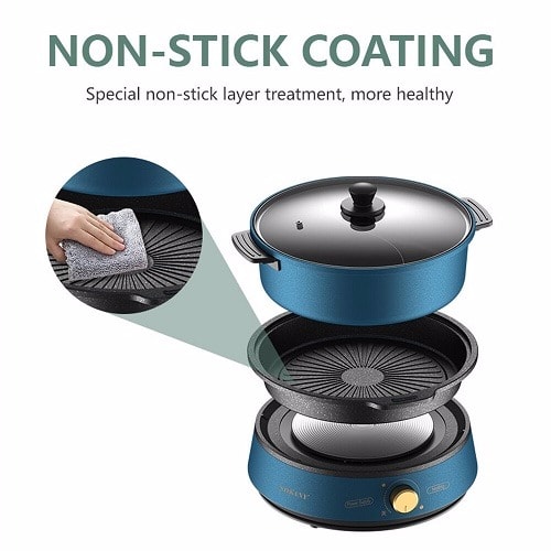 Nonstick Electric Cooker - 350W