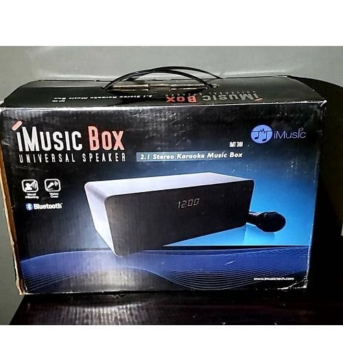 Imusic Box -  2 In 1 Stereo Karaoke Music Box