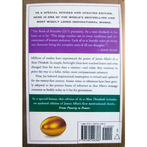 As A Man Thinketh by James Allen