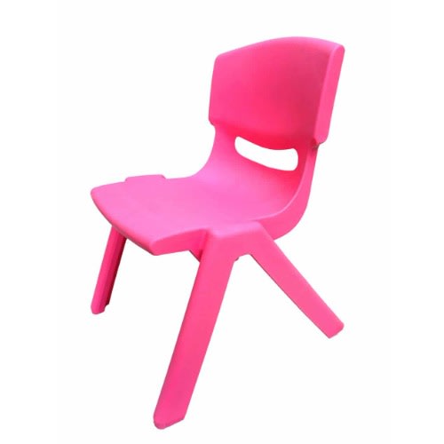 Kids Pink Plastic Chair