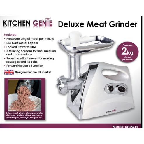 Electric Meat Mincer and Grinder - 2000W