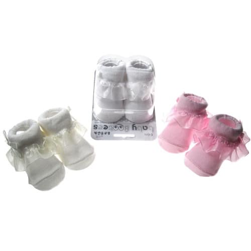 Girls Box Socks - Set Of 3