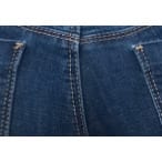 Ladies Stretchy Casual Bumshort- Blue