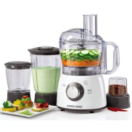 400w Food Processor With Blender, Mincer And Grinder
