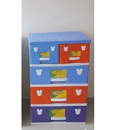 Avanti Detachable Plastic Cabinet -Multicolor