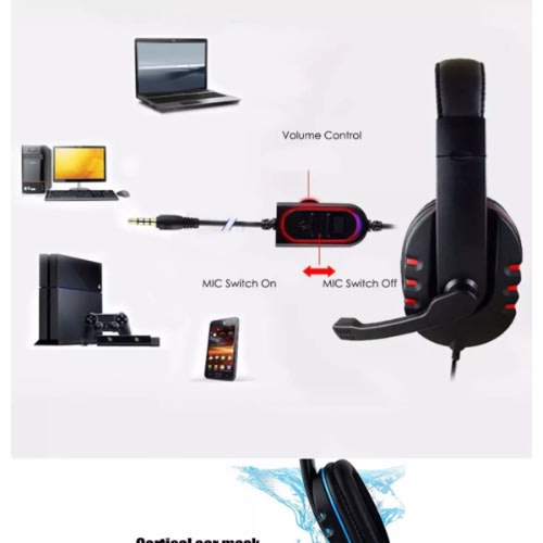 HD Gaming Headphone With Mic