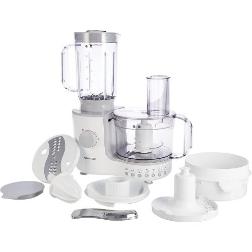 Food Processor 600W - Plastic - White