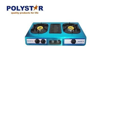 2 Burner Stainless Table Top Cooker With Grill Function Pv-grs89bx