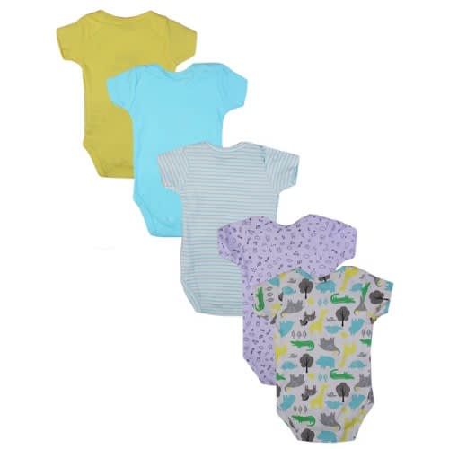 Bodysuit 5 In1 Pack For Baby Girls..