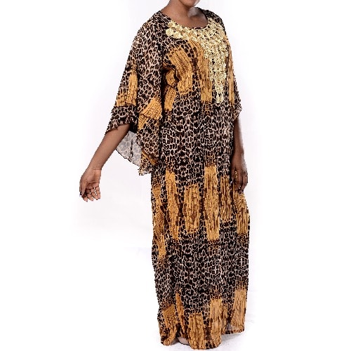 Double Layer Sleeve Skin Print Bubu