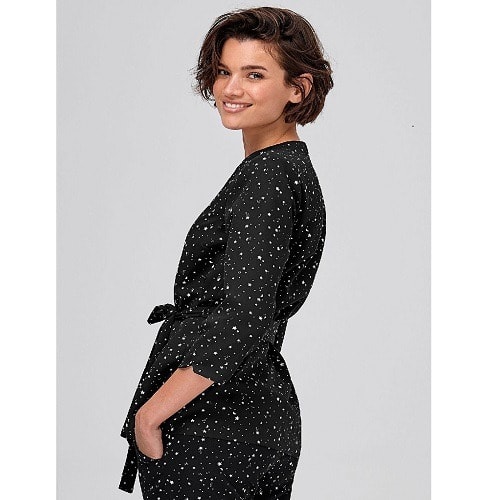 Minette Printed Belted Jacket