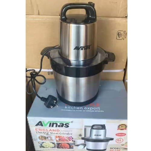 Commercial Home Electric Mince Meat Grinder Machine - 1800w - 6L