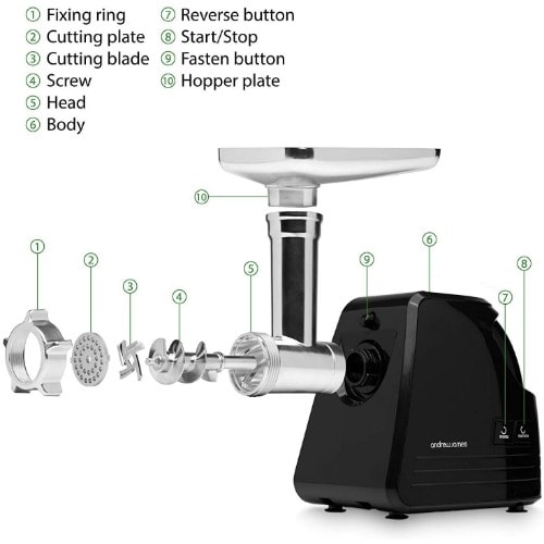 Meat Mincer Grinder-1600w