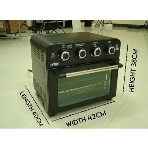 Sanford - Air Fryer - 23L - 1700W - Oil Free Oven With Rotisserie - Convection & Grill - Sf 5612eo