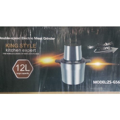 King Style Kitchen Expert Yam Pounder & Food Processor - 12 Litres