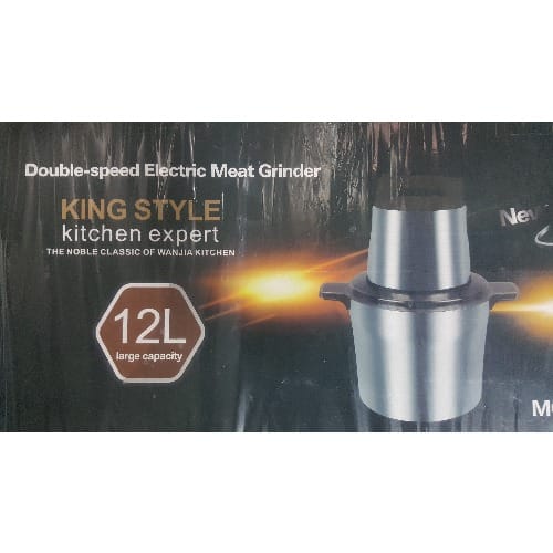 King Style Kitchen Expert Yam Pounder & Food Processor - 12 Litres