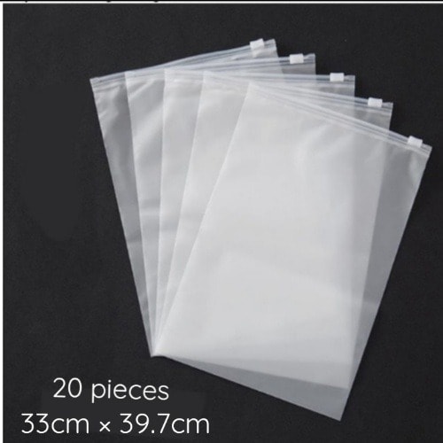 Zip Lock Bags - 20Pcs - Big Size